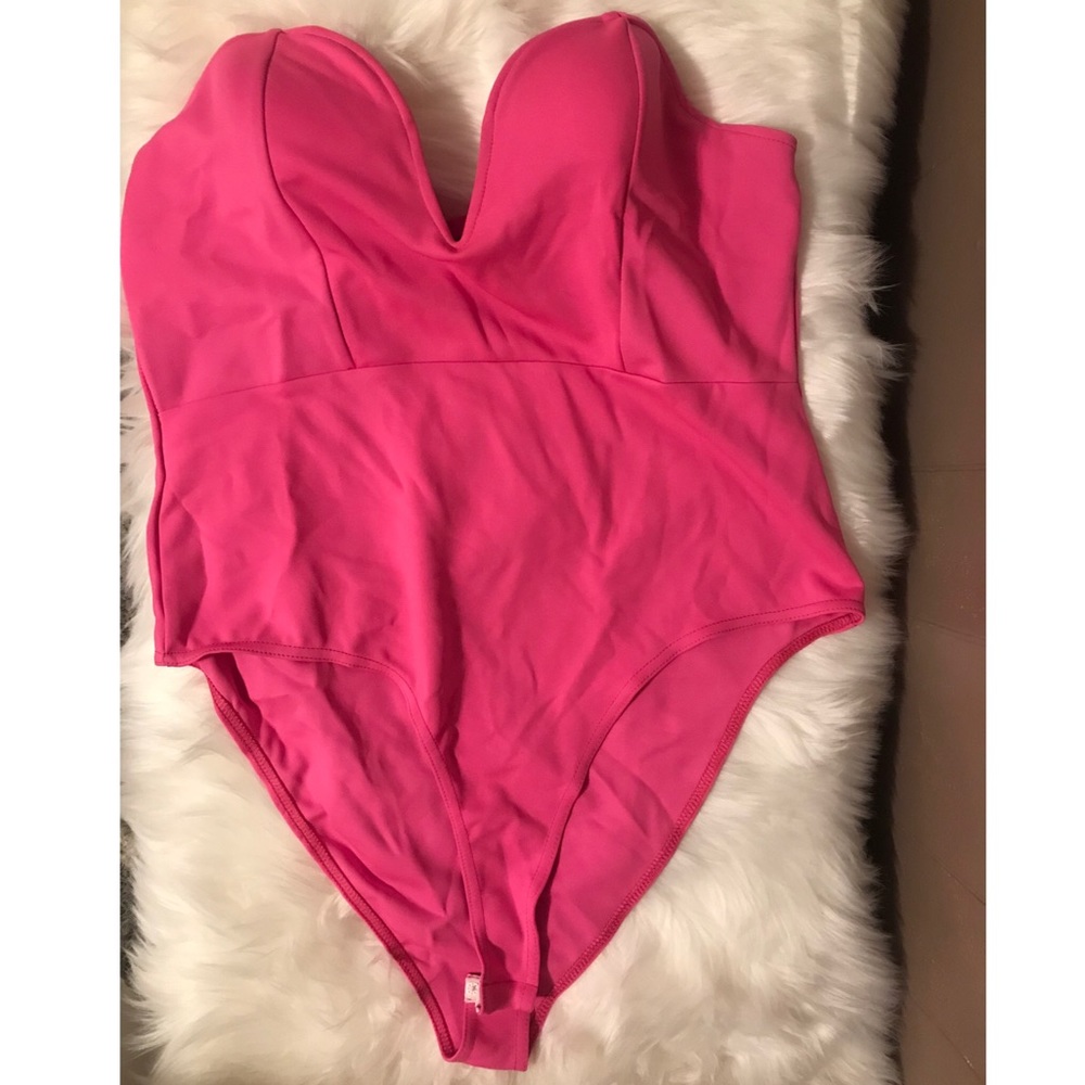 Boohoo Hot Pink Body Suit (18 USA)